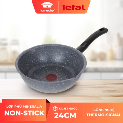 Chảo chiên sâu lòng Tefal Cook Healthy 24cm G1348495