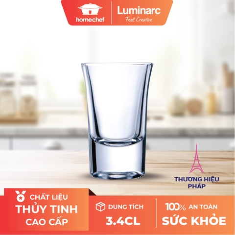 Bộ cốc thủy tinh thấp Hotshot 12 chiếc G2613- 3,4cl