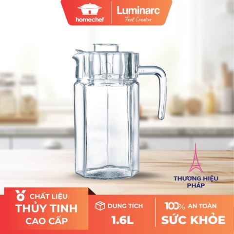 Bình thủy tinh Luminarc Octime G2665- 1,6L