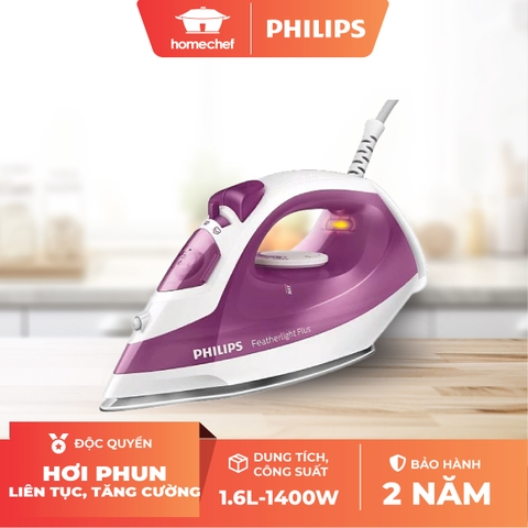 Bàn là, bàn ủi hơi nước Philips GC1426/39 1400W