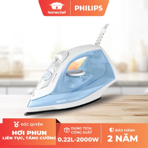 Bàn là, bàn ủi hơi nước Philips GC1740/20 2000W
