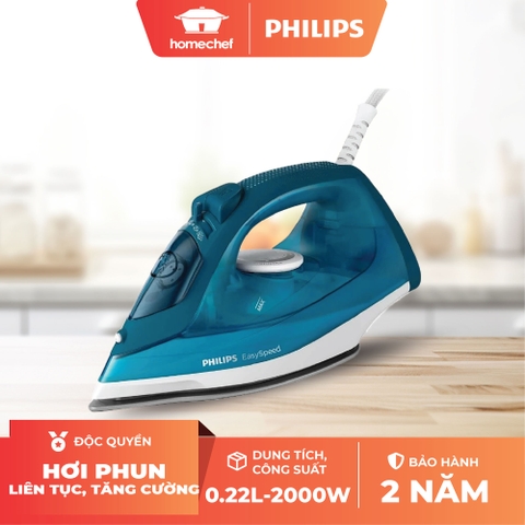 Bàn là, bàn ủi hơi nước Philips GC1756/20 2000W