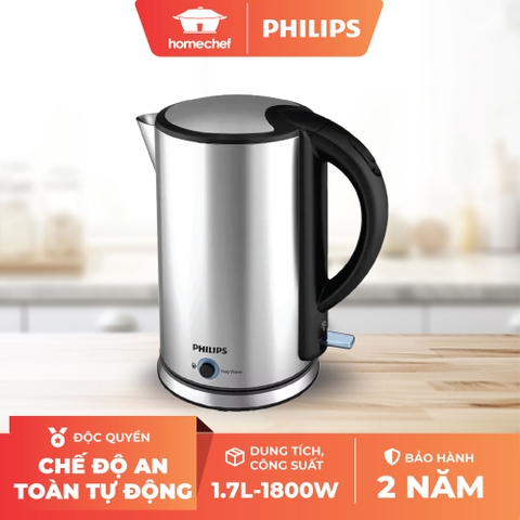 Bình đun siêu tốc Philips 1800W HD9316/03 1,7L