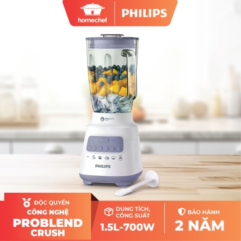 Máy xay sinh tố Philips cối thủy tinh HR2222/00 700W