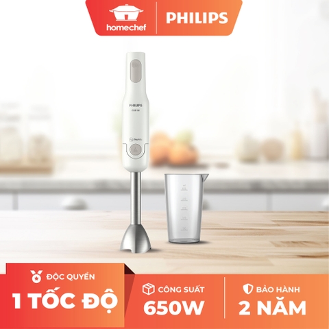 Máy xay sinh tố cầm tay Philips HR2534 650W