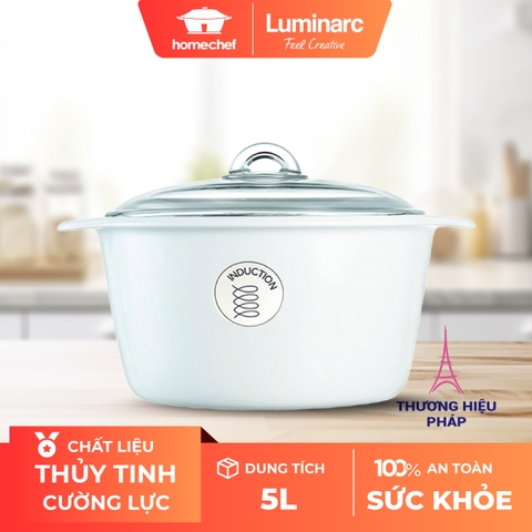 Nồi thủy tinh từ Luminarc Vitroline 5L - J0853