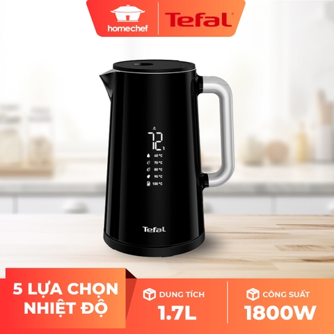 Bình đun siêu tốc Tefal Smart & Light 1800W KO850810 1.7L