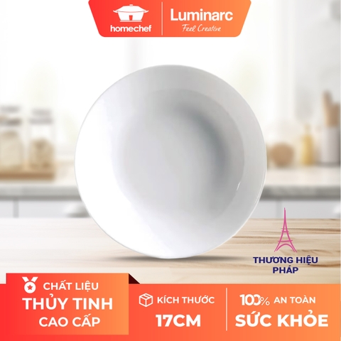 Đĩa (Dĩa) sâu lòng Luminarc Diwali P1065 17cm