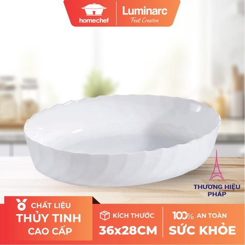 Khay nướng thủy tinh Luminarc Trianon 36x28- P4637