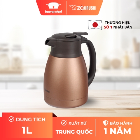 Bình thủy bấm rót Zojirushi SH-HC10-NU 1L