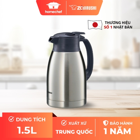 Bình thuỷ bấm rót Zojirushi SH-HC15-XA 1.5L