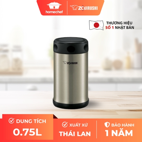 Hộp đựng thức ăn giữ nhiệt Zojirushi SW-FCE75-XA 0,75L