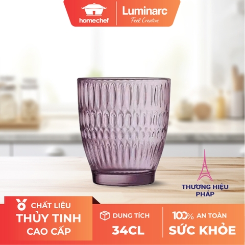 Bộ cốc (ly) thấp Luminarc Ricky Dew 6 chiếc V8690- 34cl