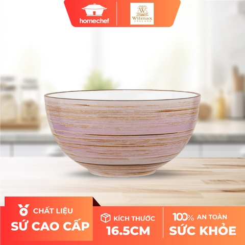 Bát sứ Wilmax 16.5cm màu tím - WL-669731 / A