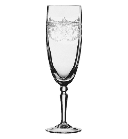 Bộ ly champagne CdA Dampierre Silver thủy tinh pha lê 6 chiếc H7940- 17cl