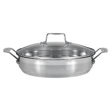 Chảo inox sâu lòng Scanpan Impact 32cm 71113200 có nắp