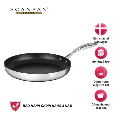 Chảo chống dính Scanpan HaptiQ 28cm 6001002800 đáy từ