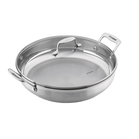 Chảo inox sâu lòng Scanpan Impact 32cm 71113200 có nắp