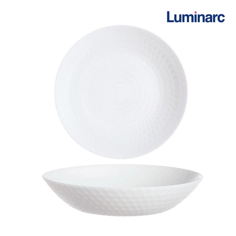 Đĩa (dĩa) thuỷ tinh sâu lòng Luminarc Pampille Q4656 20cm