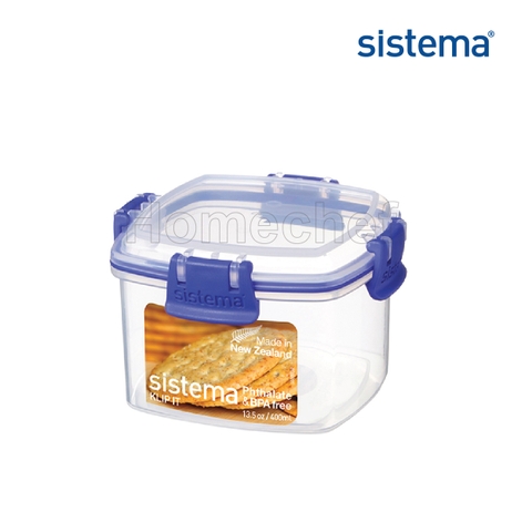 Hộp đựng thực phẩm Klip It Sistema 400ml 1331