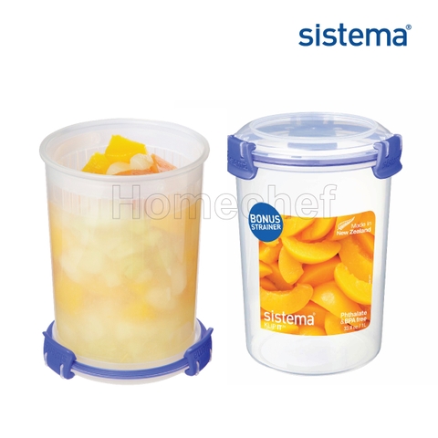 Hộp đựng thực phẩm Klip It Sistema 1lit 1380