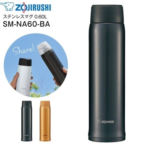 Bình giữ nhiệt Zojirushi SM-NA60-BA 0,6L