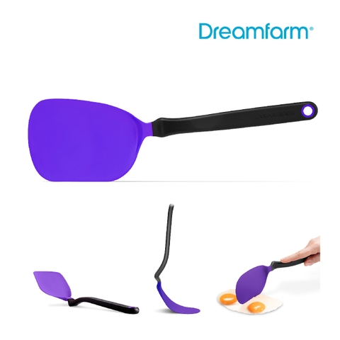 Xẻng lật thức ăn Dreamfarm Chopula-màu tím-DFCU3789