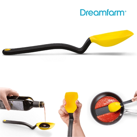 Thìa phết, nấu, đong cỡ lớn Dreamfarm Supoon-màu vàng-DFSU2652
