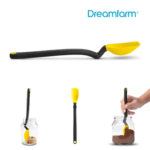 Thìa phết, vét lọ, thìa đong cỡ nhỏ Dreamfarm Mini Supoon-màu vàng-DFSU2799