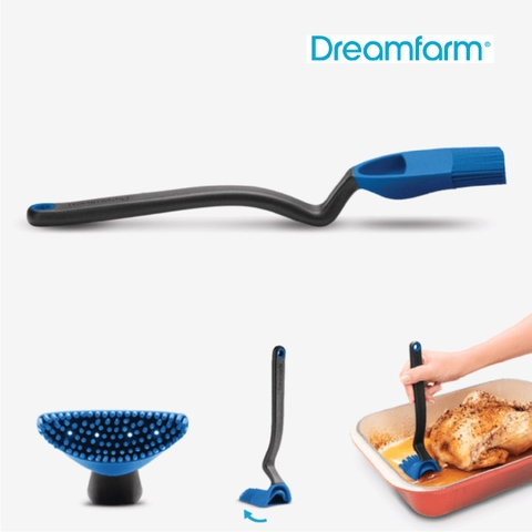 Chổi phết dầu, nước xốt Dreamfarm Brizzle-màu xanh dương-DFBR4137