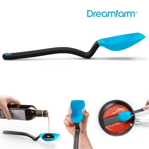Thìa phết, nấu, đong cỡ lớn Dreamfarm Supoon-màu xanh dương-DFSU2676