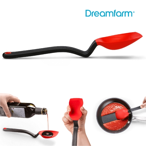 Thìa phết, nấu, đong cỡ lớn Dreamfarm Supoon-màu đỏ-DFSU2621
