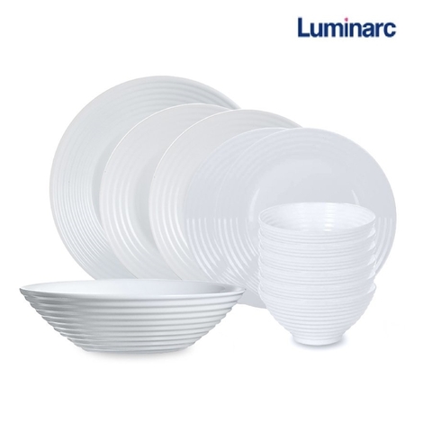 Bộ bát đĩa Luminarc Harena thủy tinh 12 chi tiết-HARENA 12A