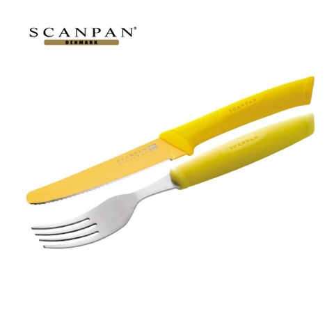 Bộ dao dĩa Scanpan Spectrum 51919110 (vàng)