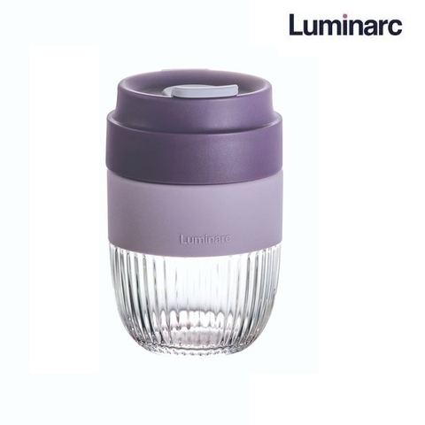 Cốc thủy tinh Luminarc Ease màu tím 350ml-V5072