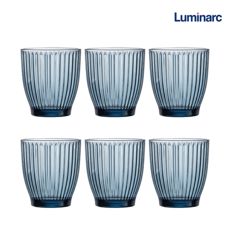 Bộ cốc (ly) thấp Luminarc Rock Line 6 chiếc V8704 340ml