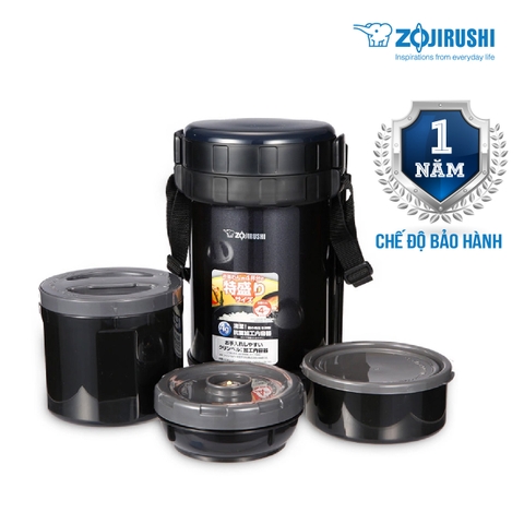 Hộp cơm giữ nhiệt 3 ngăn Zojirushi SL-GH18-BA 1,27L