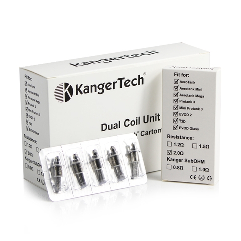 Dual Coils for Kangertech Products