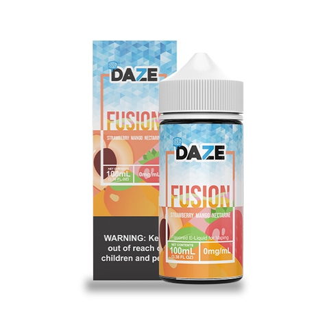 7 Daze Fusion Iced Strawberry Mango Nectarine 100ml