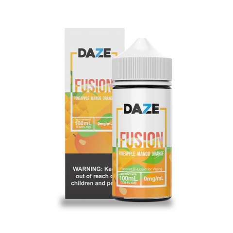 7 Daze Fusion Iced Pineapple Mango Orange 100ml