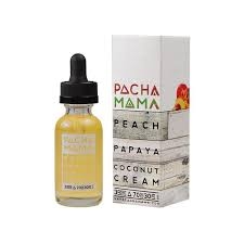 PACHAMAMA E-LIQUID - PEACH PAPAYA COCONUT CREAM