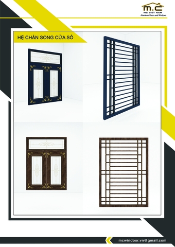 CHẮN SONG NHÔM