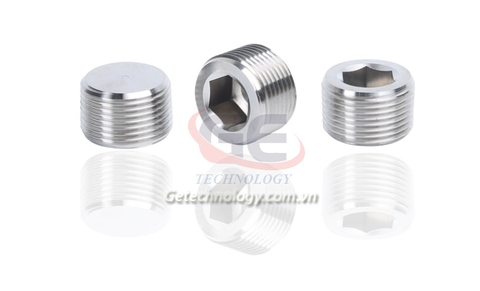 Ốc bịt, đầu bịt, nắp bịt dầu khí nén - Tapered Screw Plugs ren 1/4 1/8 1/2 3/8 3/4  1 inch