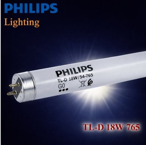 Bóng Huỳnh Quang Philips T8 TL-D 18W/54-765 1SL/25 tiêu chuẩn