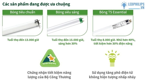 Bóng Huỳnh Quang Philips T8 TL-D 36W 1SL/25 Siêu sáng
