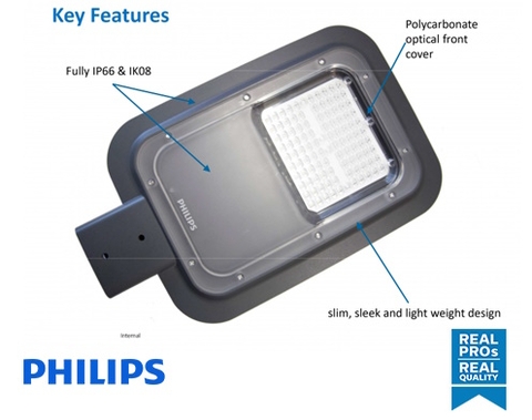 Đèn Đường LED Philips SmartBright Road BRP130 LED88 70W