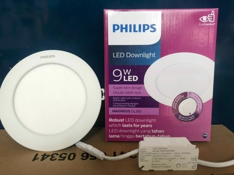 Đèn LED Âm Trần Philips DL262 EC RD 125 9W khoét lỗ 125 mm