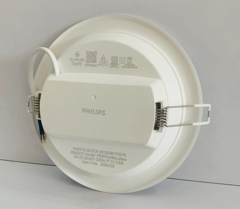 Đèn LED Âm Trần Philips DN027B G3 LED15 15W 220-240V D175 RD khoét lỗ 175 mm