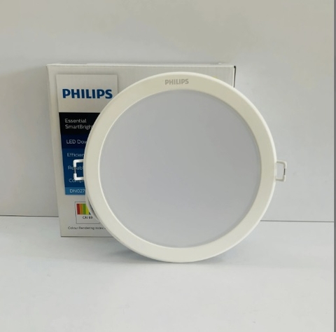 Đèn LED Âm Trần Philips DN027B G3 LED9 9W 220-240V D125 RD khoét lỗ 125 mm