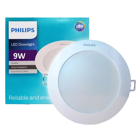 Đèn Led Âm Trần Philips Eridani DL190B LED7 D90 9W WH SNI Khoét lỗ 90 mm